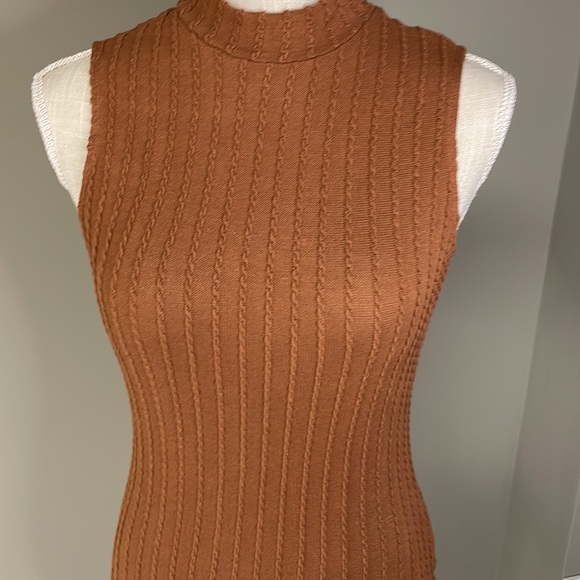 Bodysuit -Women’s camel color sleeveless Shein brand. Only worn once. - Picture 2 of 7